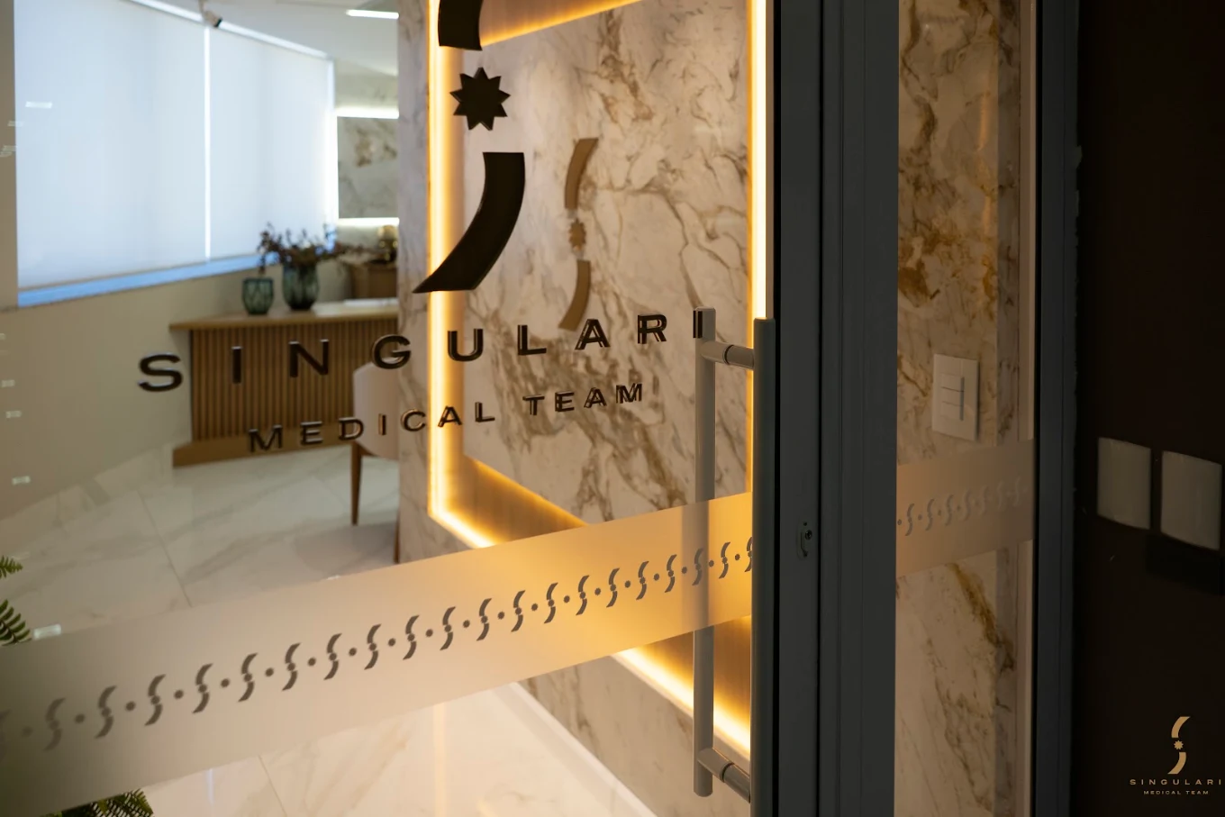 Entrada da Singulari Medical Team no Órion Business & Health Complex